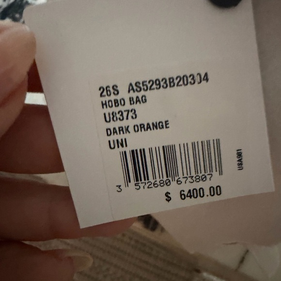 CHANEL orange 25 mini NWt - Picture 4 of 5